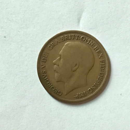 1919 Great Britain Penny | King George V | Circulated