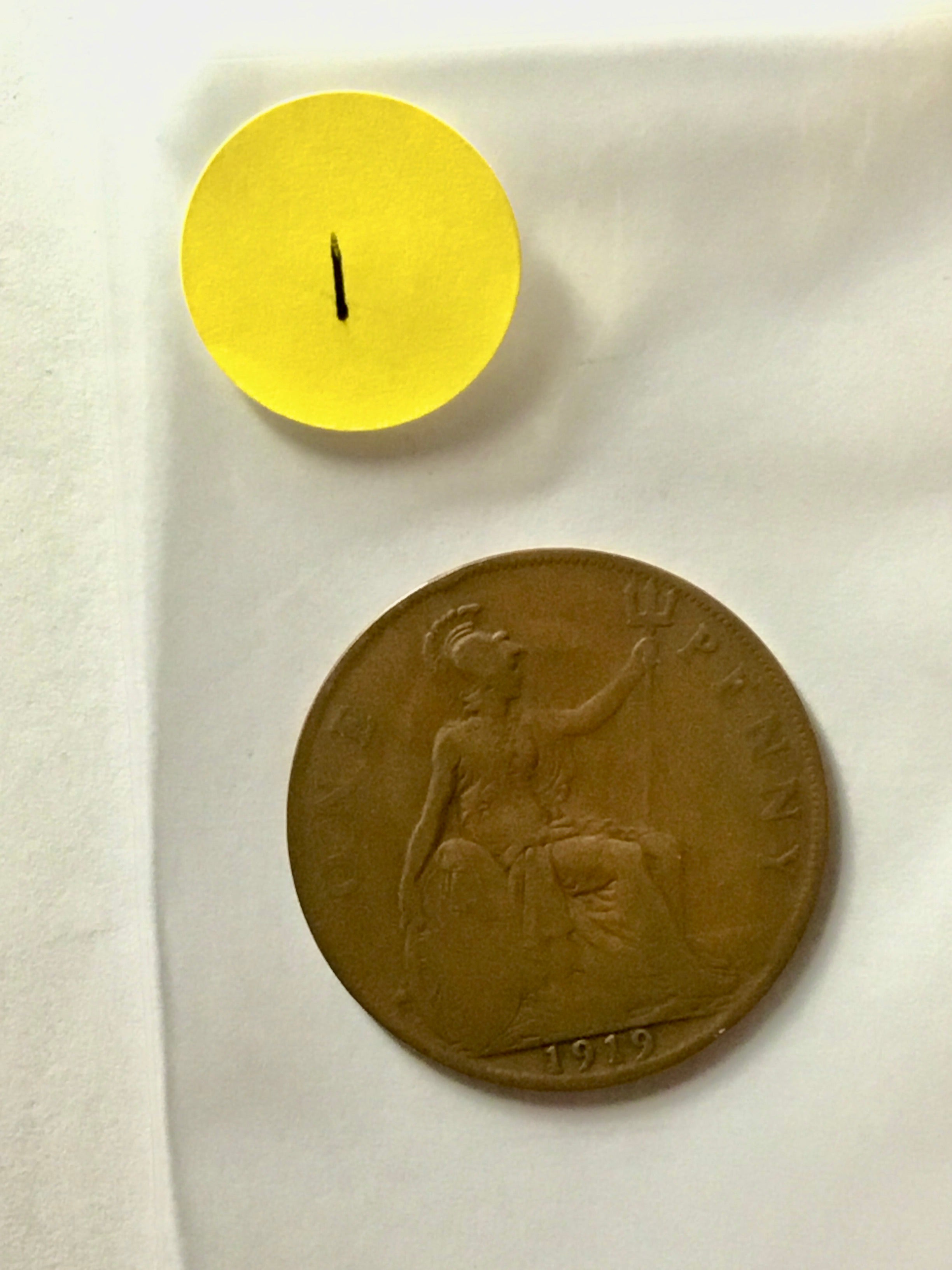 1919 Great Britain Penny | King George V | Circulated