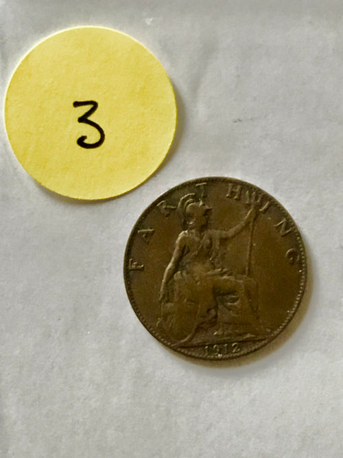 1912 Great Britain Halfpenny | King George V