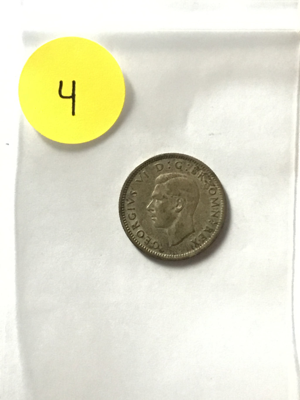 1943 Great Britain Sixpence | George VI