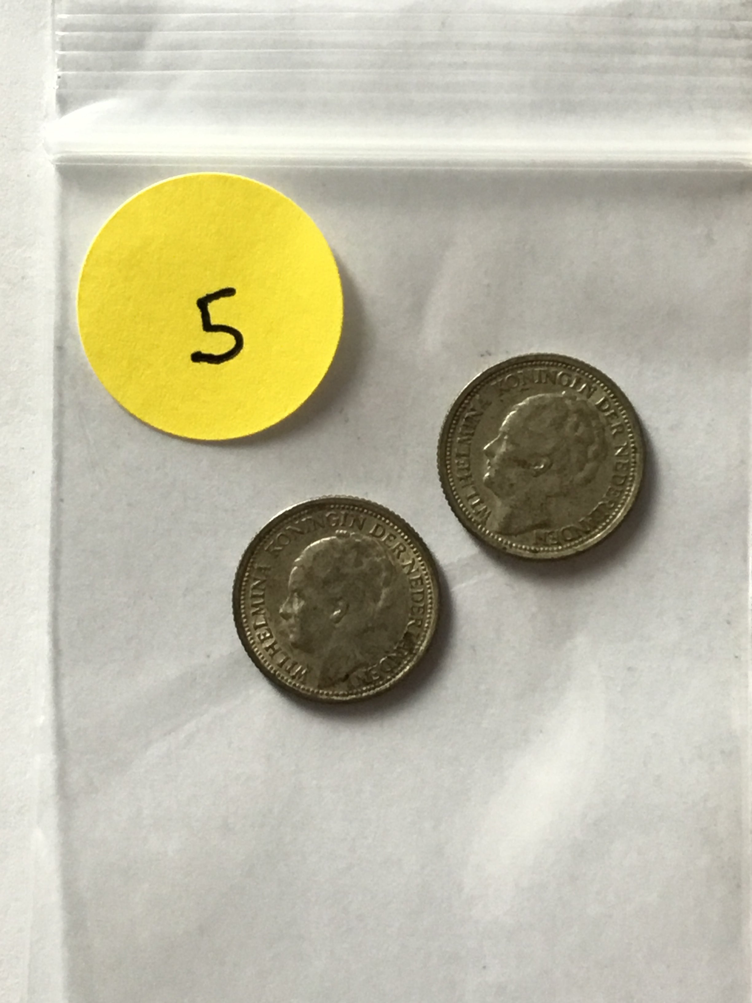 1938 & 1939 Netherlands 10 Cents | Wilhelmina