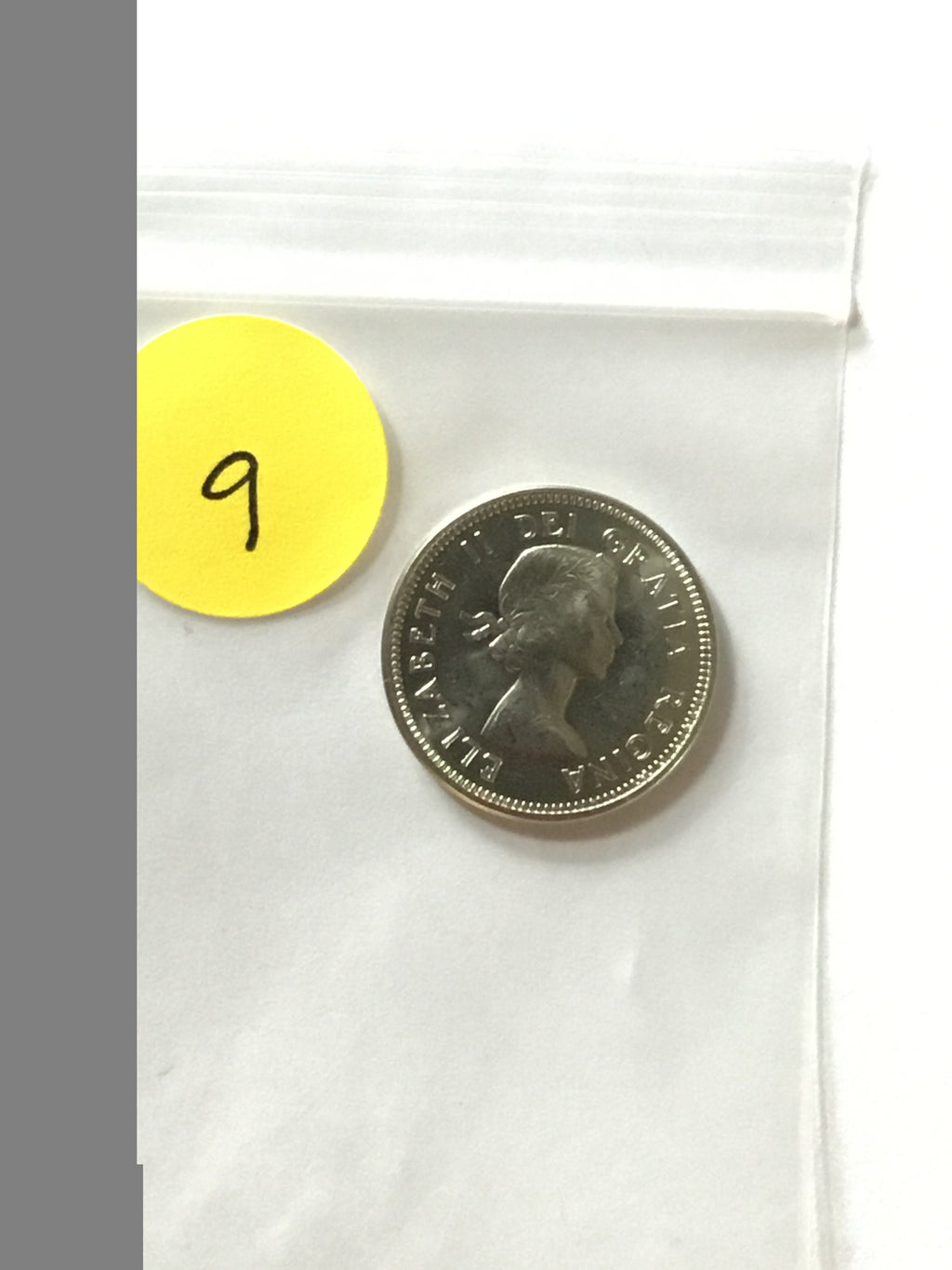 1963 Canada 5 cents reverse
