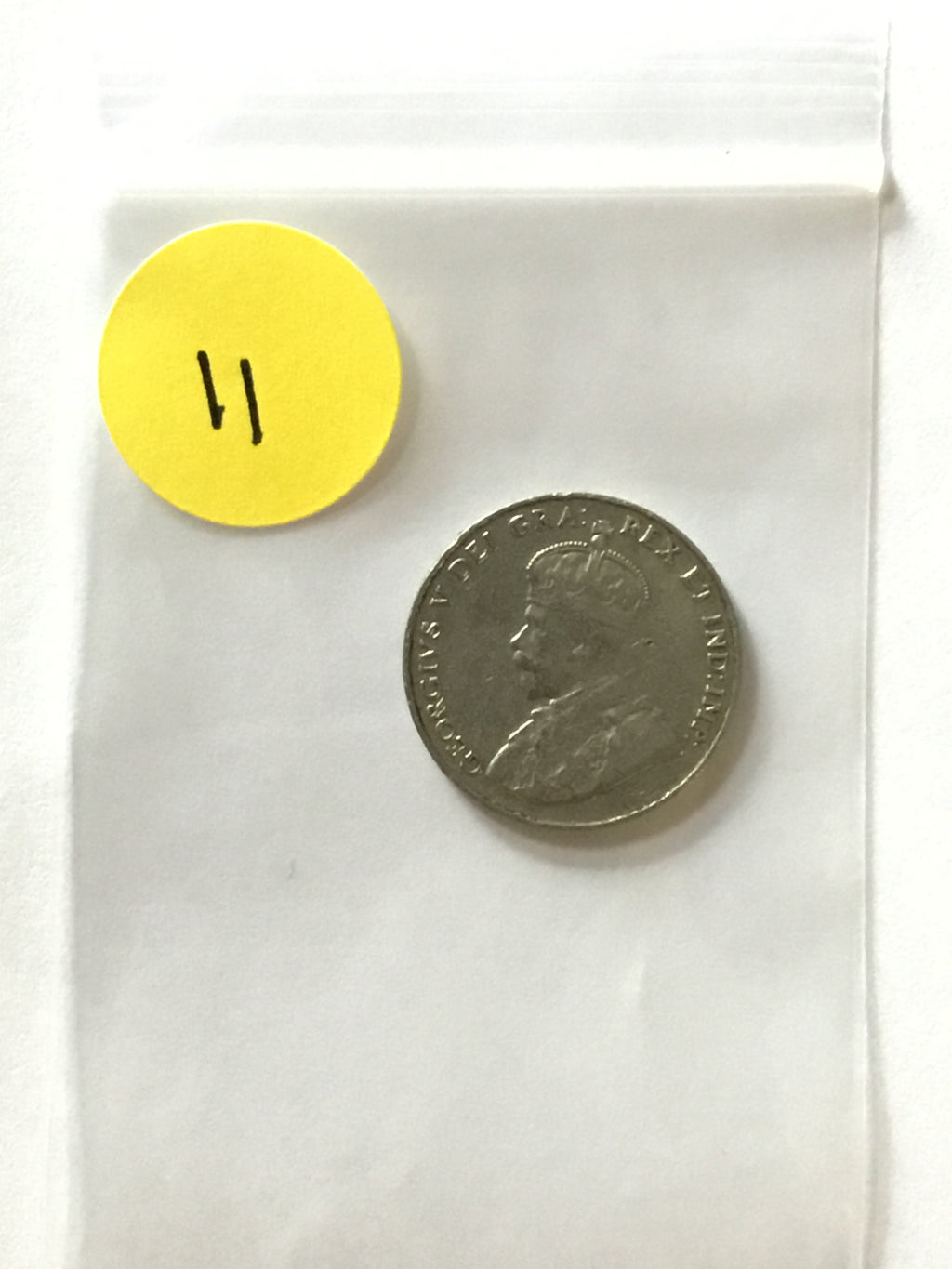 1934 Canada 5 Cents Nickel Coin | George V