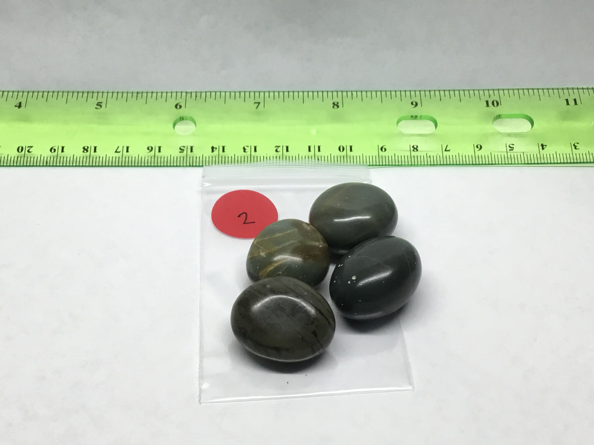 Tumbled Stone Set | Natural Polished Jasper