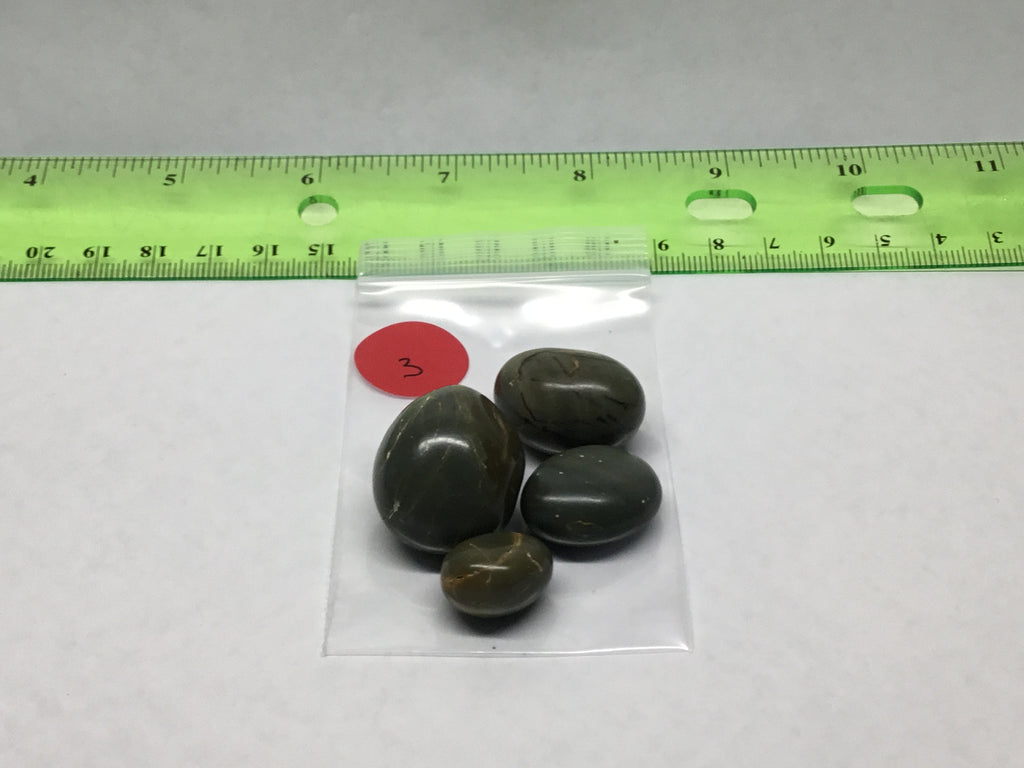 Tumbled Stone Set | Natural Polished Jasper