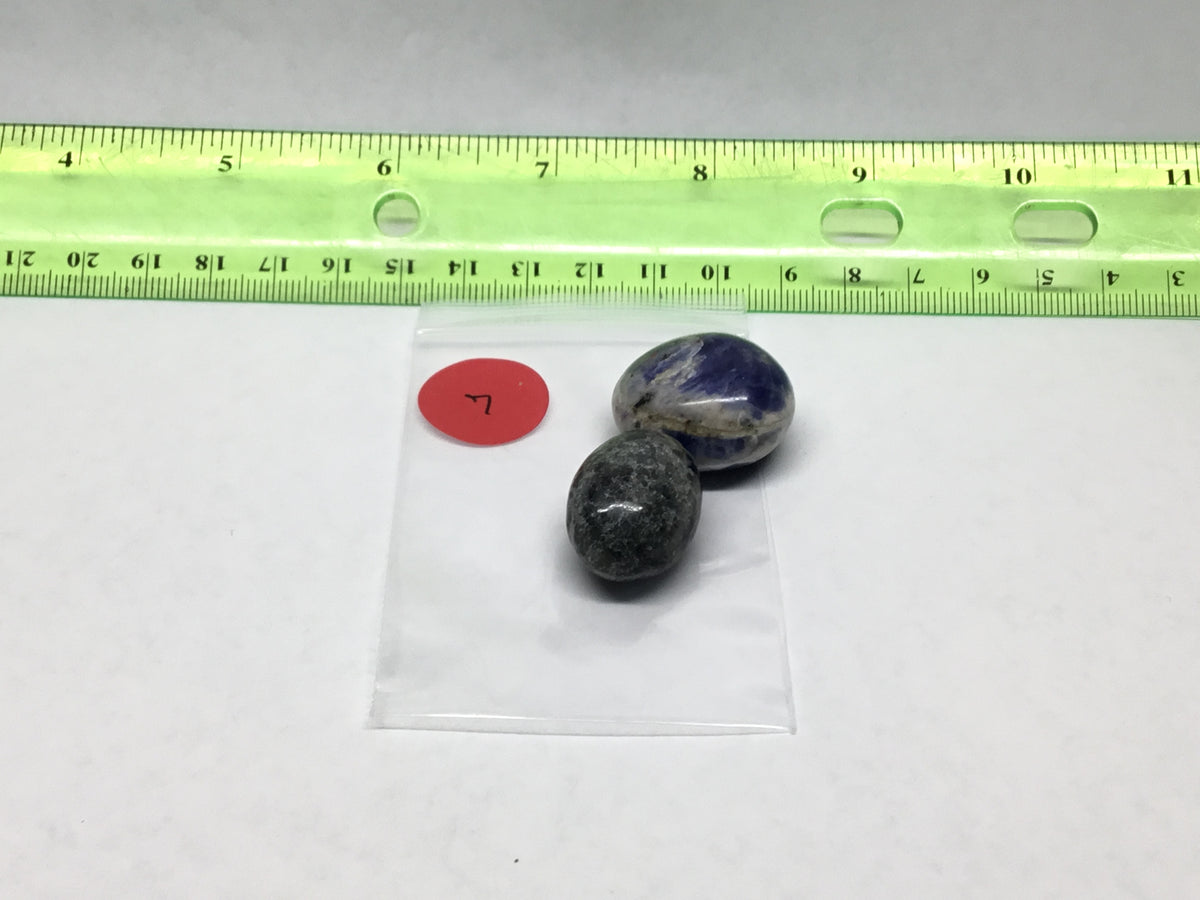 Tumbled Stone Set | Natural Polished Apatite